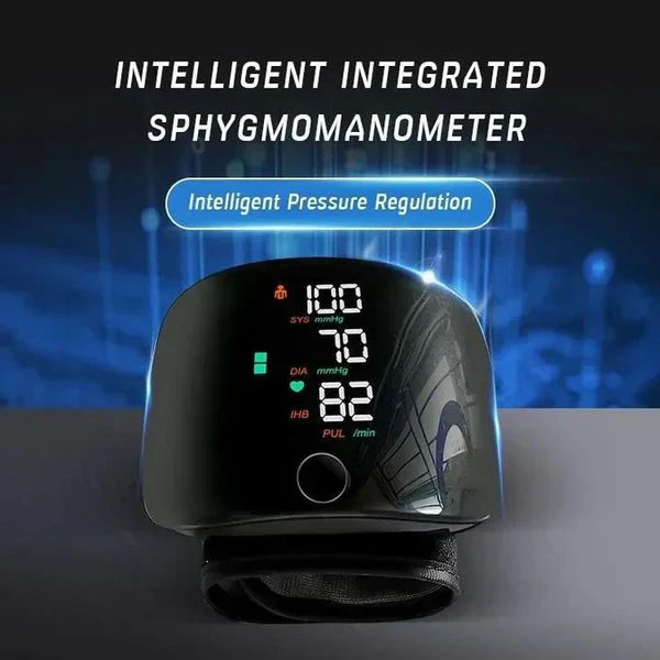 Tensiomètre de Poignet Intelligent et Précis – Surveillez Votre Santé en Un Geste (Satisfait où Remboursé)