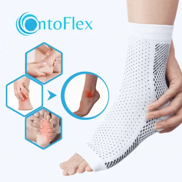 Chaussettes de guérison contre la douleur et l’enflure